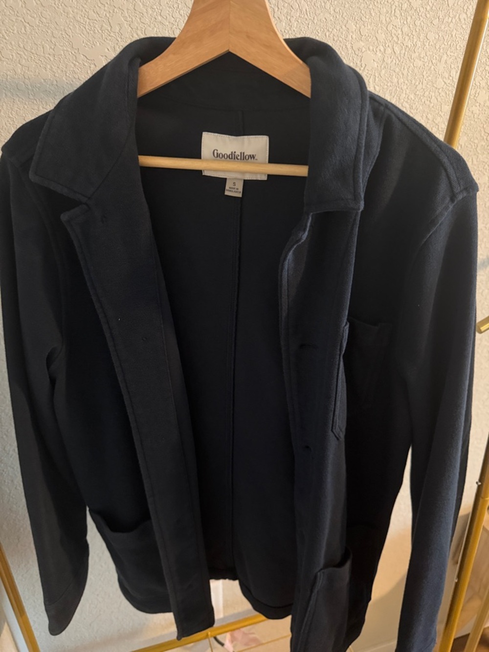 Goodfellow & Co Navy Lightweight Shirt Jacket